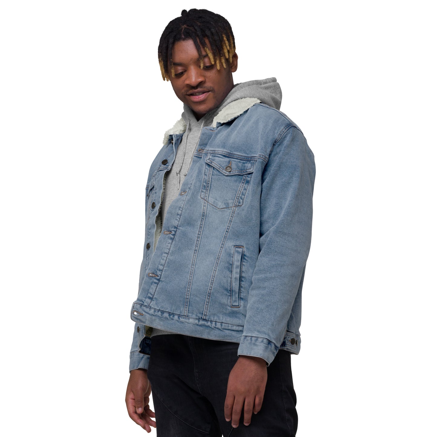 SBtwice Premium Denim Sherpa Jacket